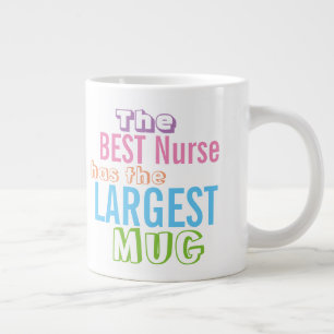 Lustigt Best NURSE Big Mugg - Nursing Quote Humor Jumbo Mugg