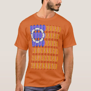 Lustigt Betsy Ross Flagga Hett-dagspresent för het T Shirt