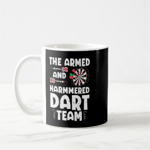 Lustigt beväpnat och Hammered Dart-team - offertsp Kaffemugg
