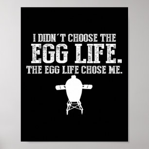 Lustigt Big Grönt Bbq Pit Egg Smoker Pitmaster Gif Poster