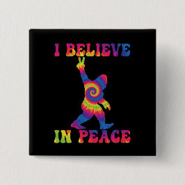 Lustigt Bigfoot, jag tror på fred Knapp