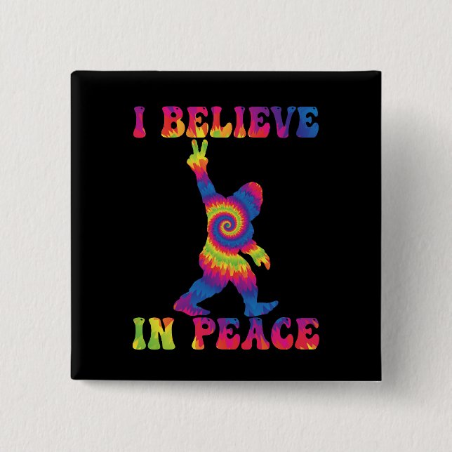 Lustigt Bigfoot, jag tror på fred Knapp (Framsida)