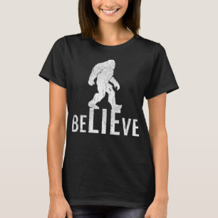 Lustigt Bigfoot tror konspirationsteori för non-be T Shirt