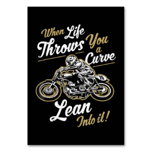 Lustigt Biker citerar Sarcastic Motorcycle Rider G Bordsnummer