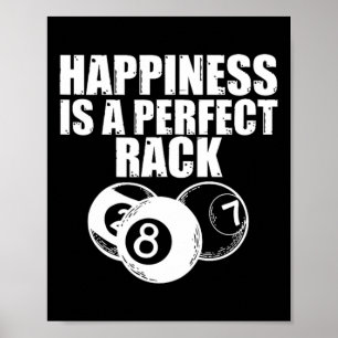 Lustigt Billiard Bassäng-matchen Nattlycka är en P Poster