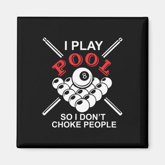 Lustigt Billiards jag spelar Bassäng så jag väljer Magnet (Framsidan)