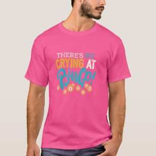 Lustigt Bingo Älskare Det Gråter inte på Bingo Pla T Shirt