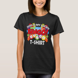 Lustigt Bingo Player, Bingo Älskare. Det här är mi T Shirt