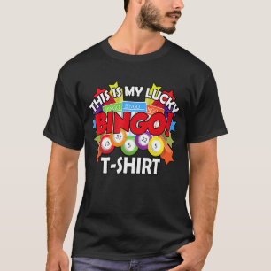 Lustigt Bingo Player, Bingo Älskare. Det här är mi T Shirt
