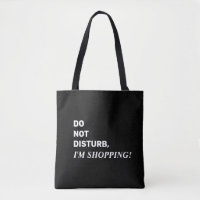 Lustigt Black and White Sayed Tote Bag