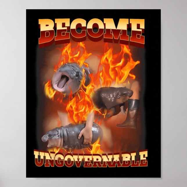 Lustigt blir oregerbar molnlåda i brandfördämning poster (Framsidan)