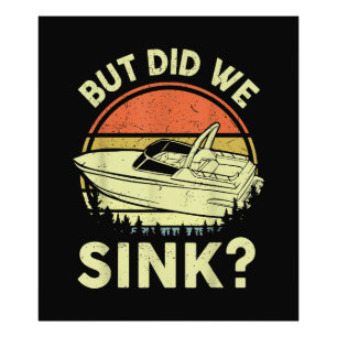 Lustigt Boat, men har vi svalt Manar Women Motor B Fototryck