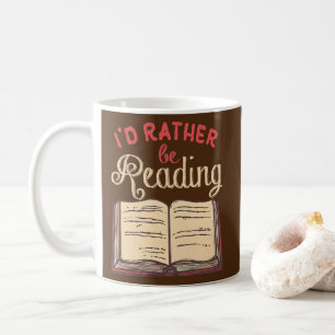 Lustigt Bok Älskare-gåvor till läsare... Kaffemugg