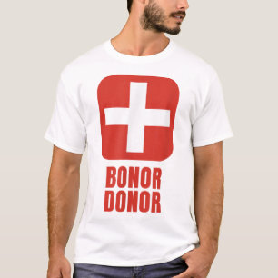 Lustigt Bonor Donor Halloween T Shirt