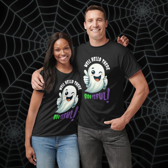 Lustigt, Boo-tiful! Cute Winking Ghost T Shirt (Hey Boo-tiful Cute Ghost T-Shirt Cover Photo)