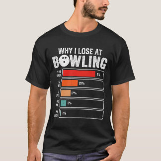 Lustigt Bowling Bowlareare Manar Women Kids Varför T Shirt