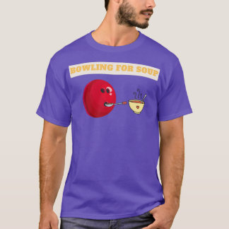 Lustigt Bowling för Soppa Design T Shirt