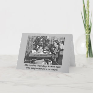 Lustigt Boy spelar kordian som Brothers i Dumper Helgkort