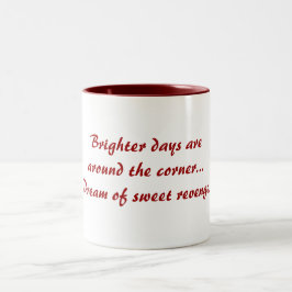 Lustigt Brighter Days Mugg Anti-Kärlek Dikt Mugg