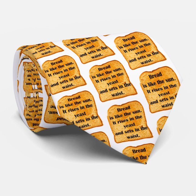 Lustigt. Bröd är som sol. Slips (Rullad)