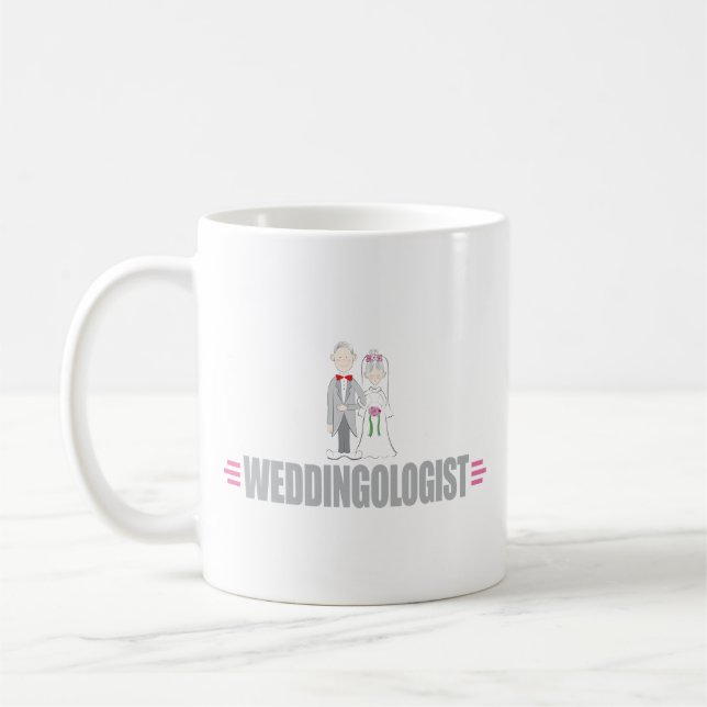 Lustigt Bröllop Kaffemugg (Vänster)