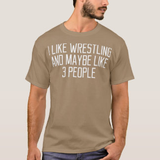 Lustigt brottle jag gillar och kanske 3 personer t shirt