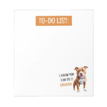 Lustigt brun pit-tjur att göra lista