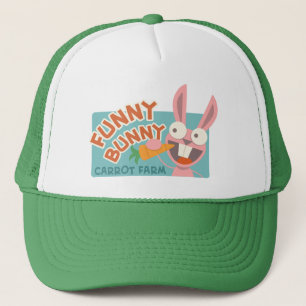 Lustigt Bunny Farmers Hat Keps