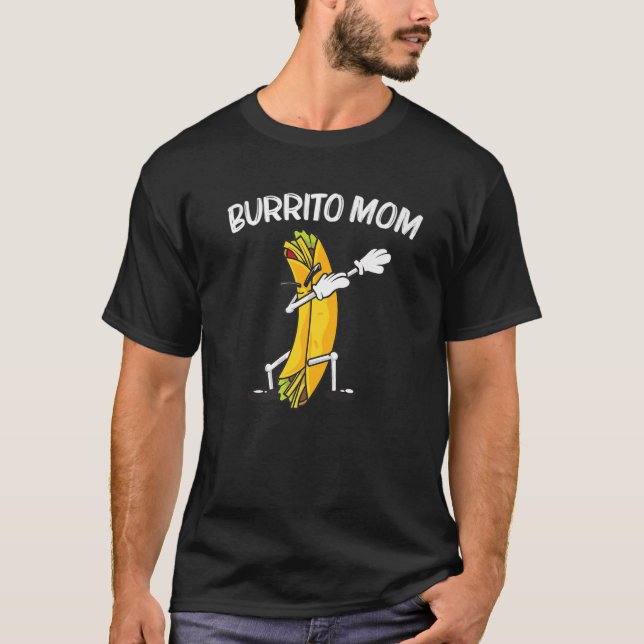 Lustigt Burrito för Mamma Mamma Burritos Taco Sals T Shirt (Framsida)
