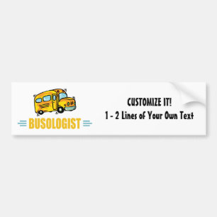 Lustigt Buss Bildekal