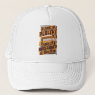 Lustigt Buss Driver School Buss Keps