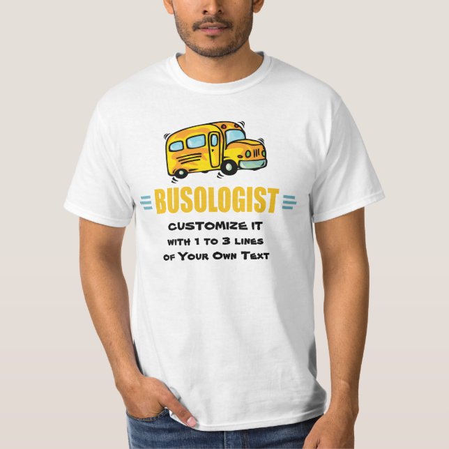 Lustigt Buss T Shirt (Framsida)