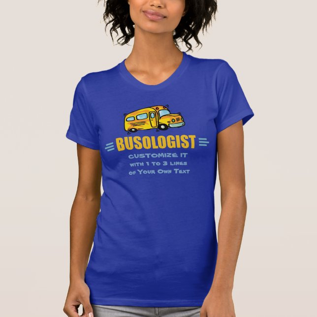 Lustigt Buss Tee Shirt (Framsida)
