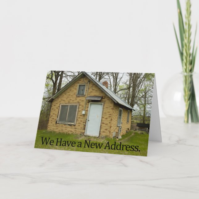 Lustigt byte av Adress-kort Meddelande (Framsida)