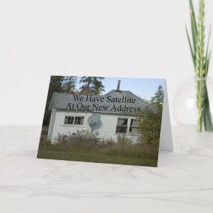 Lustigt byte av Adress - vi har satelliter Meddelande