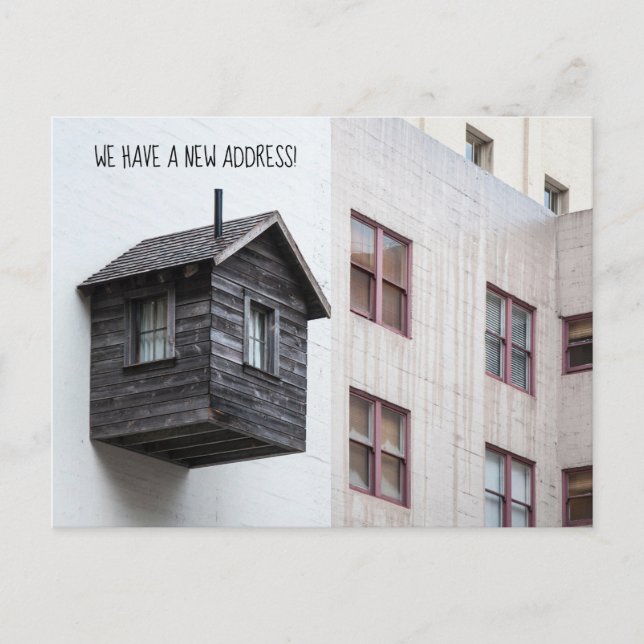 Lustigt byte av vykort för Adress - anpassa (Framsida)