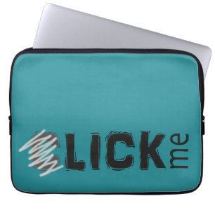 Lustigt (C)slicka Mörk om isbrytare Laptop Sleeve