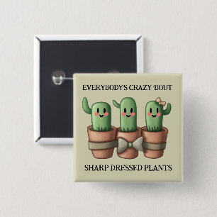 Lustigt Cacti Allas galna "Bout Vass ... Knapp