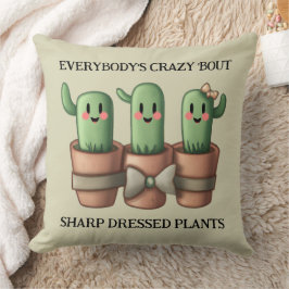 Lustigt Cacti Allas galna "Bout Vass ... Kudde