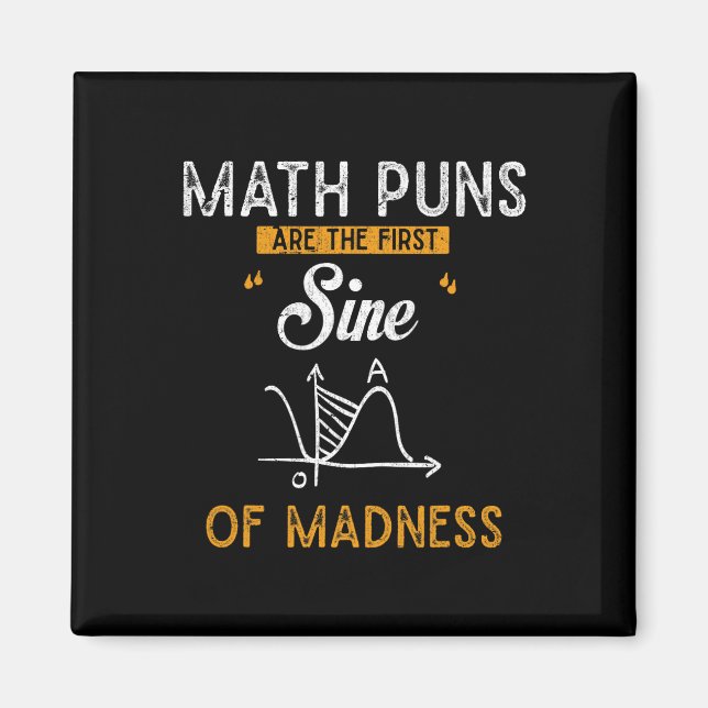 Lustigt Calculus Math Puns är den första sinnet i  Magnet (Framsidan)