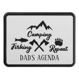 Lustigt campingfiske Pappa ord art Dragkroksskydd