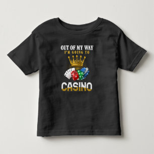 Lustigt Casino Gambling Poker Jackpot Älskare T Shirt