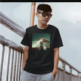 Lustigt Cat Abduction: Ta mig till ditt strö T Shirt