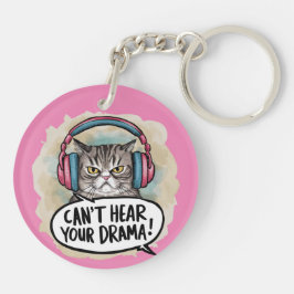 Lustigt Cat kan inte höra din Drama