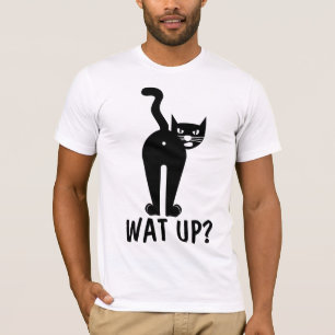 Lustigt Cat T-shirts. VAD ÄR DET? Tee Shirt