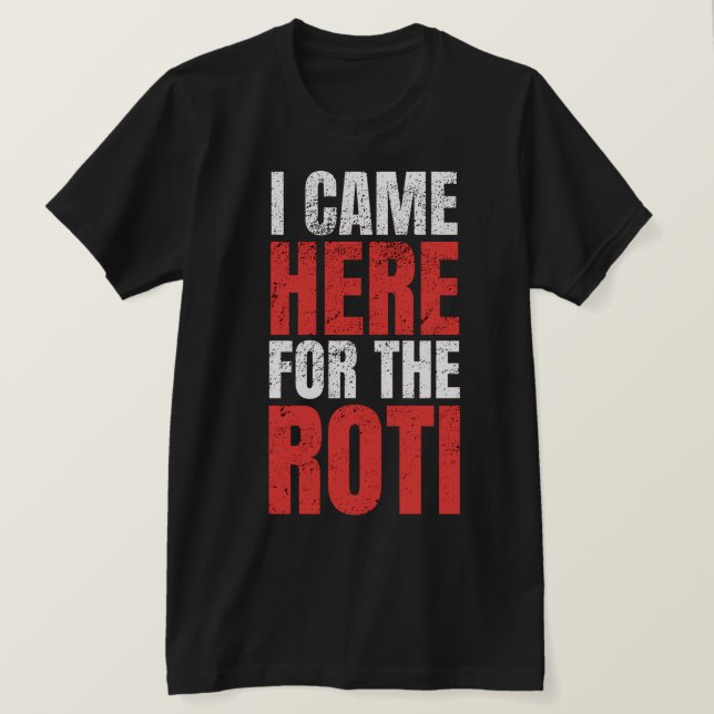 Lustigt chapati t shirt (Design framsida)