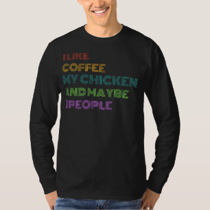 Lustigt Chicken Coffee Tee - Begränsad Edition!