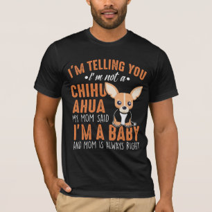 Lustigt Chihuahua Puppy Hundägare T Shirt