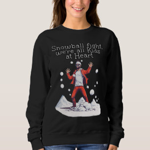 Lustigt Childlike Man i Trackdress for Snowball Wi T Shirt
