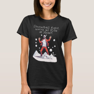 Lustigt Childlike Man i Trackdress for Snowball Wi T Shirt
